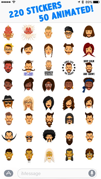 Moustache Moji gallery image