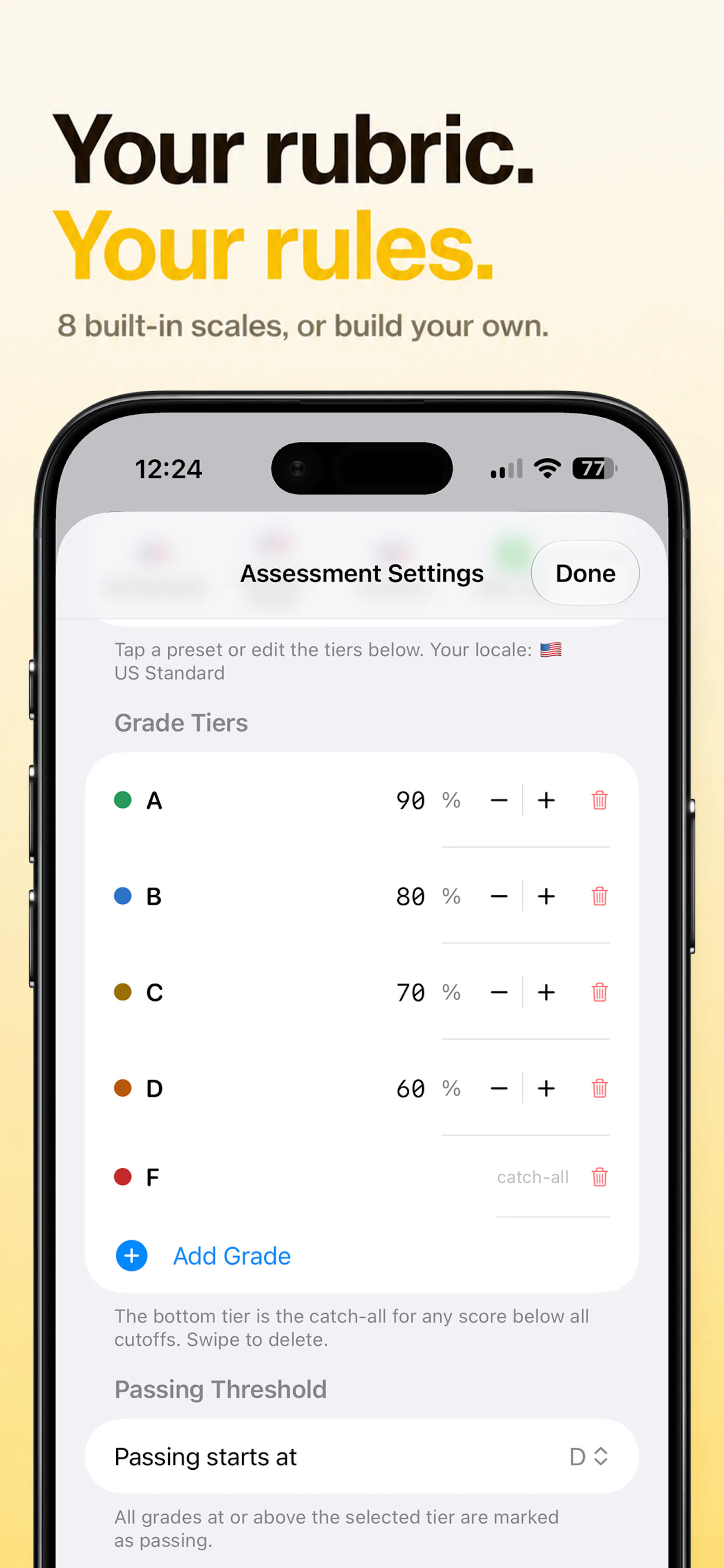 GradeKey screenshot 5
