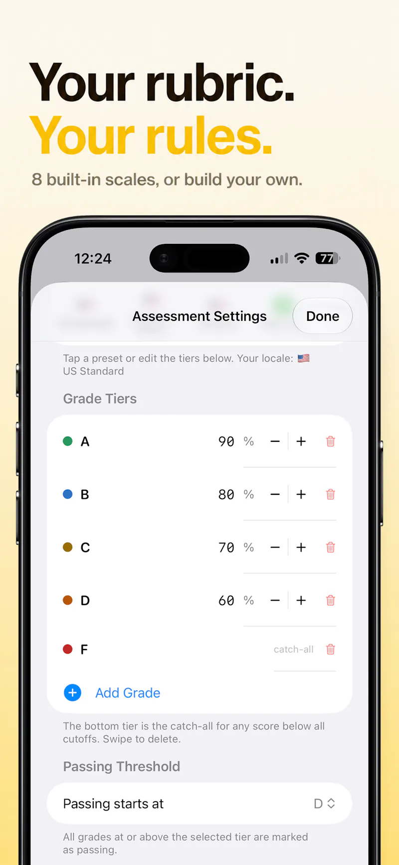 GradeKey screenshot 5