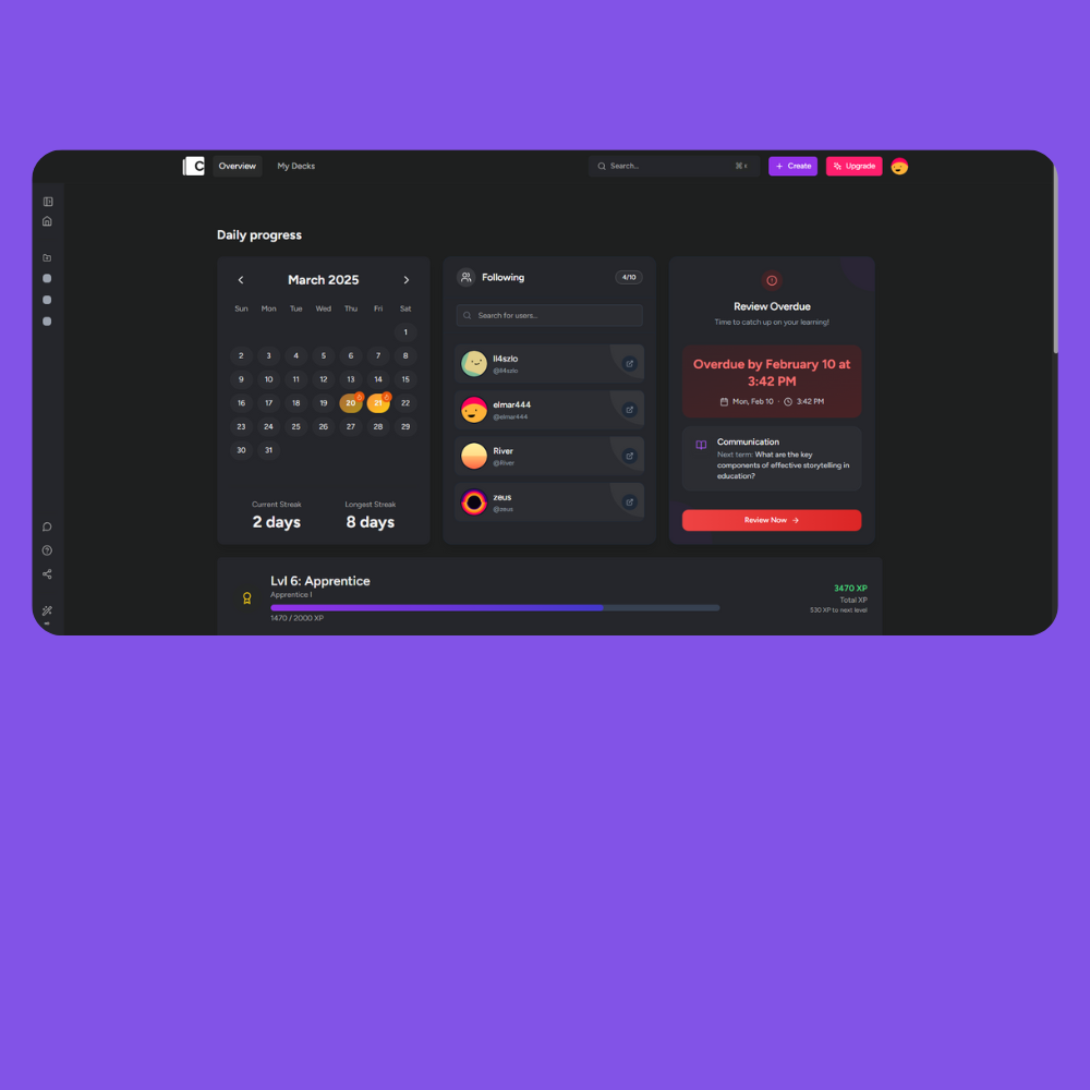 Craamd - Aprendizaje a IA que se adapta a su progreso media 3
