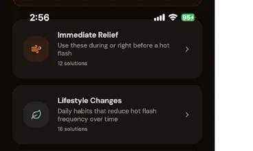 Find the triggers for your hot flashes gallery image