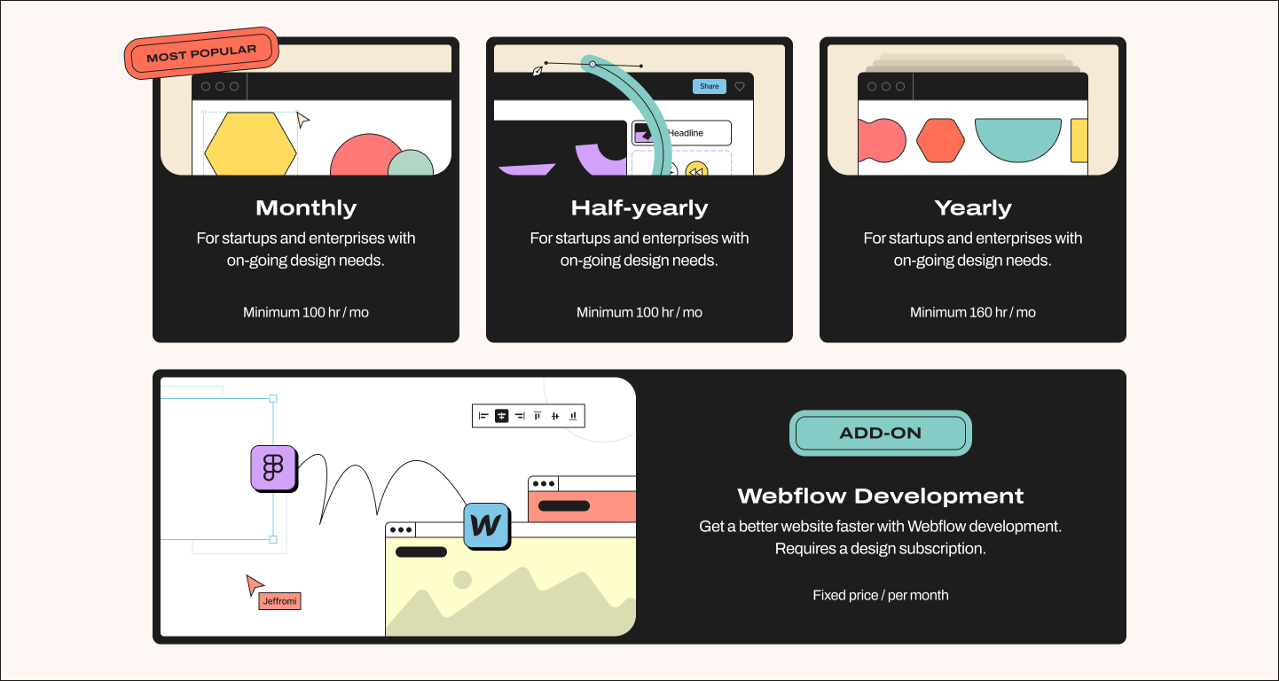 Jeffromi - Produktdesign -Abonnements Medien 2