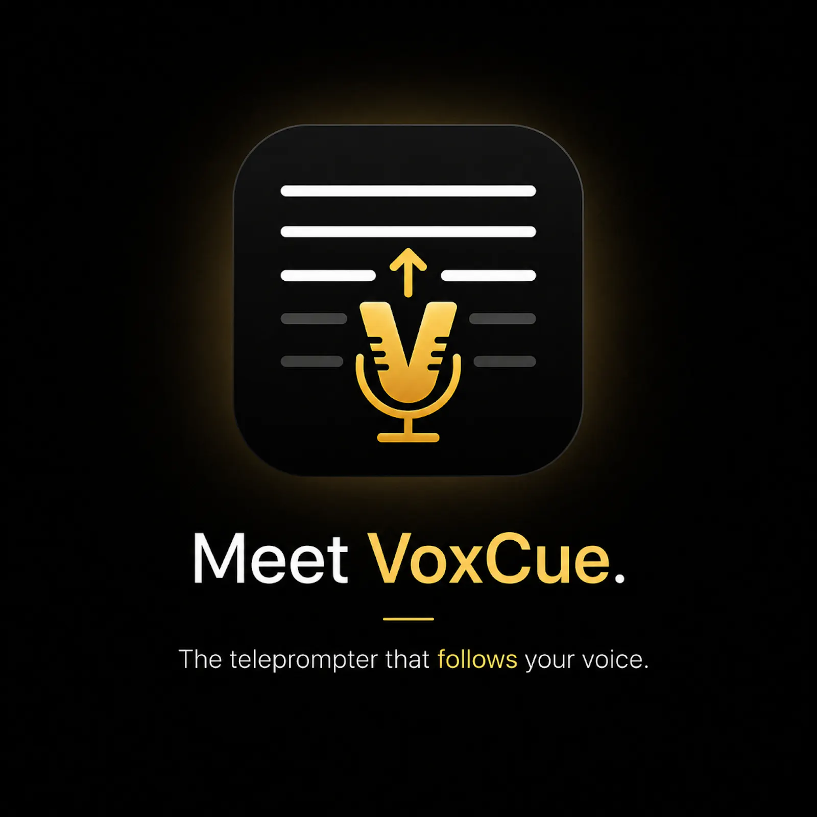 VoxCue Smart Teleprompter screenshot 1