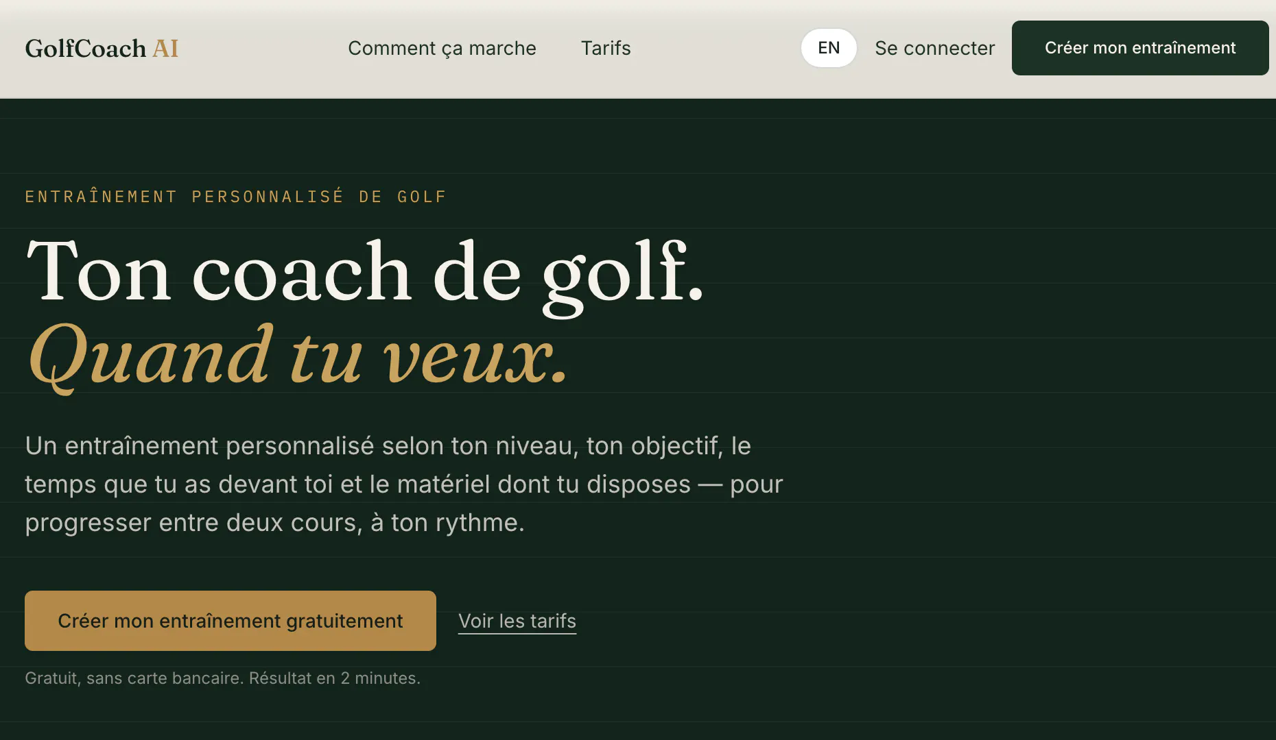 GolfCoach AI gallery image