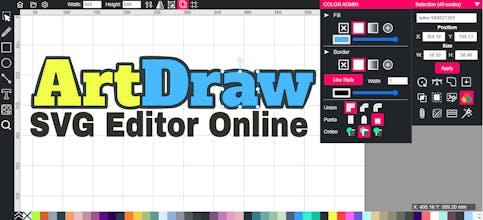 ArtDraw Vector Editor Online gallery image
