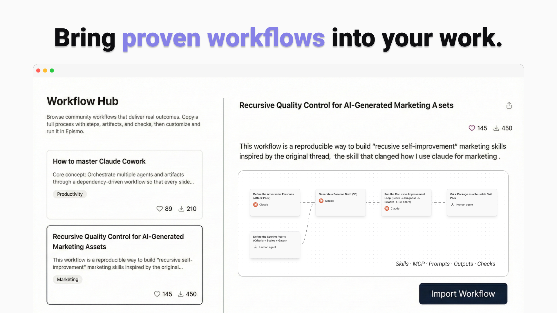 Epismo Skills - Screenshot 2 showing product features and functionality