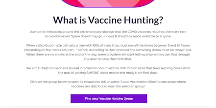 Vaccine Hunter gallery image