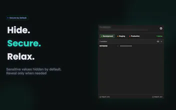 Envio - .env Manager gallery image