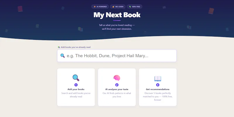 My Next Book screenshot 3