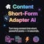 Content Short-Form Adapter AI Extension