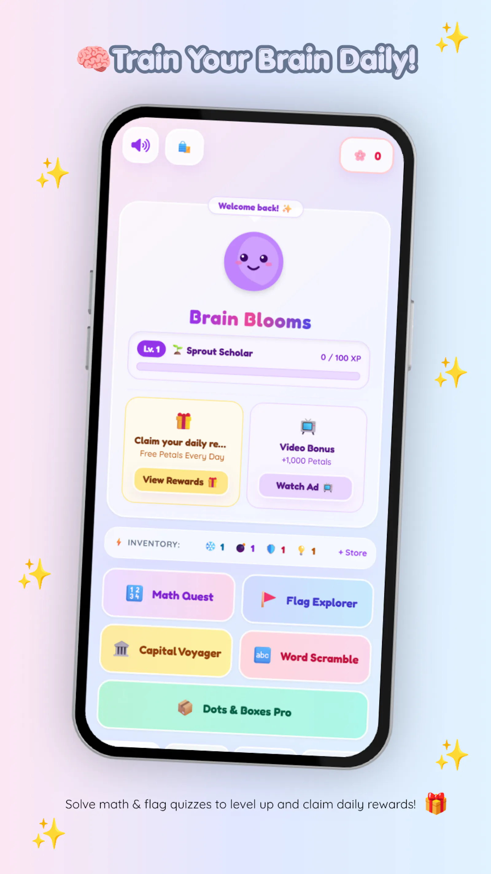 Brain Bloom Games screenshot 1