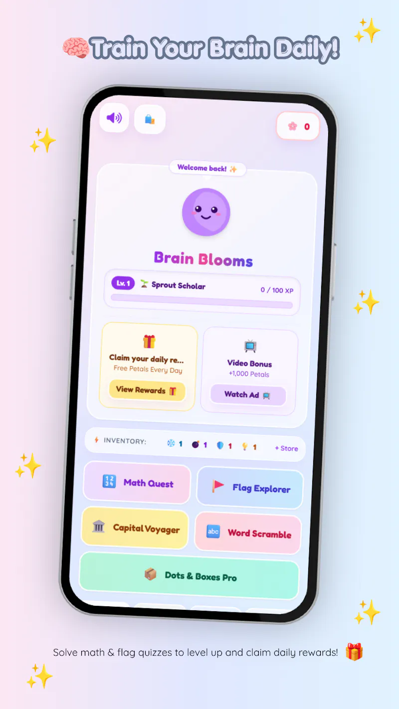 Brain Bloom Games screenshot 1