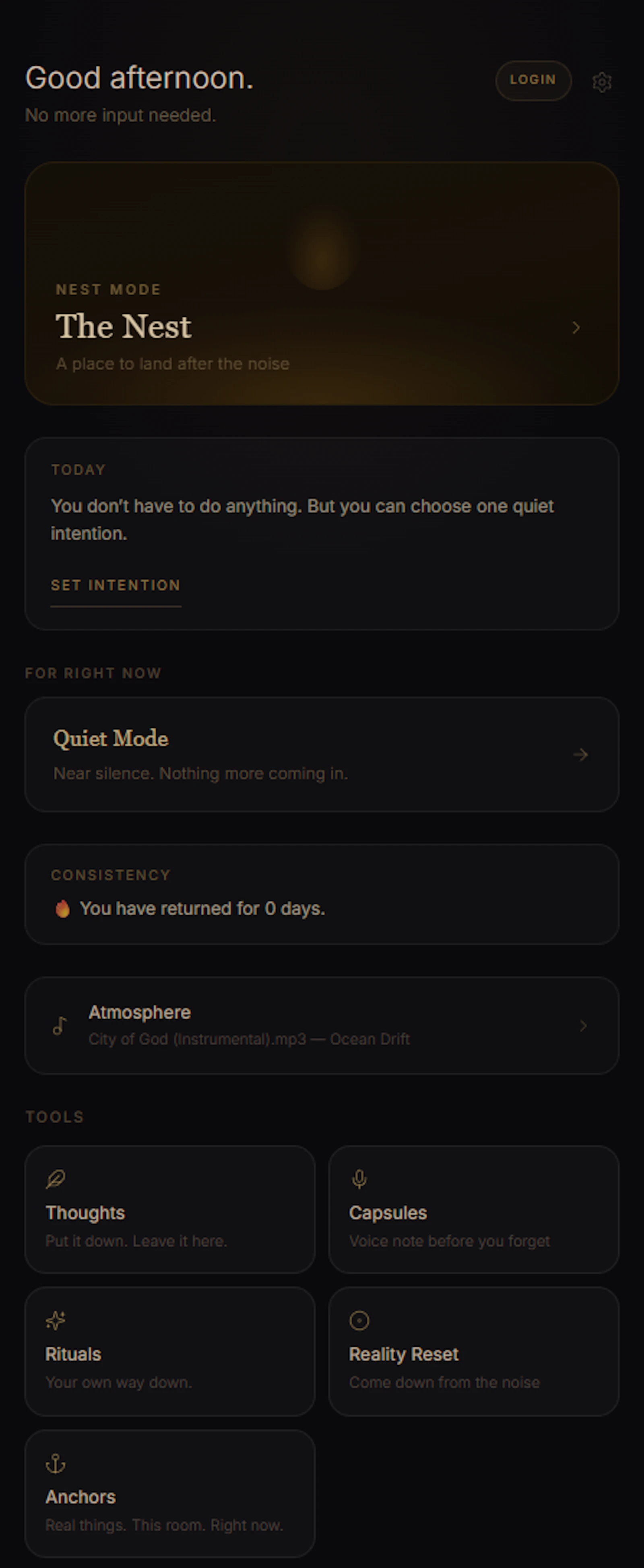The Nest screenshot 1