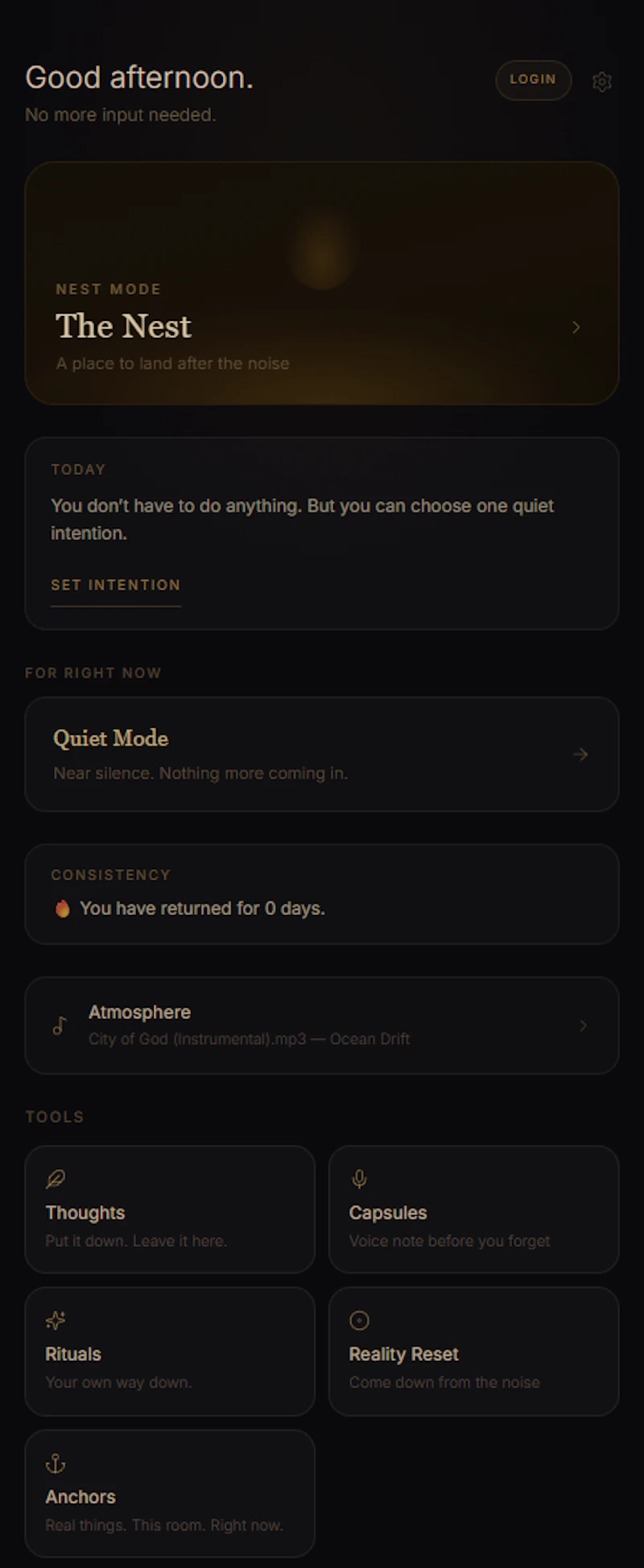 The Nest screenshot 1