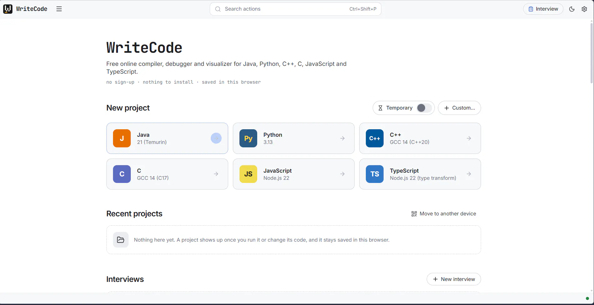WriteCode gallery image