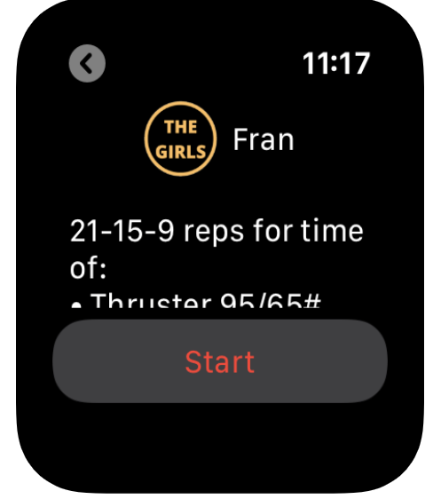 WOD Insight: Apple Watch CrossFit app gallery image