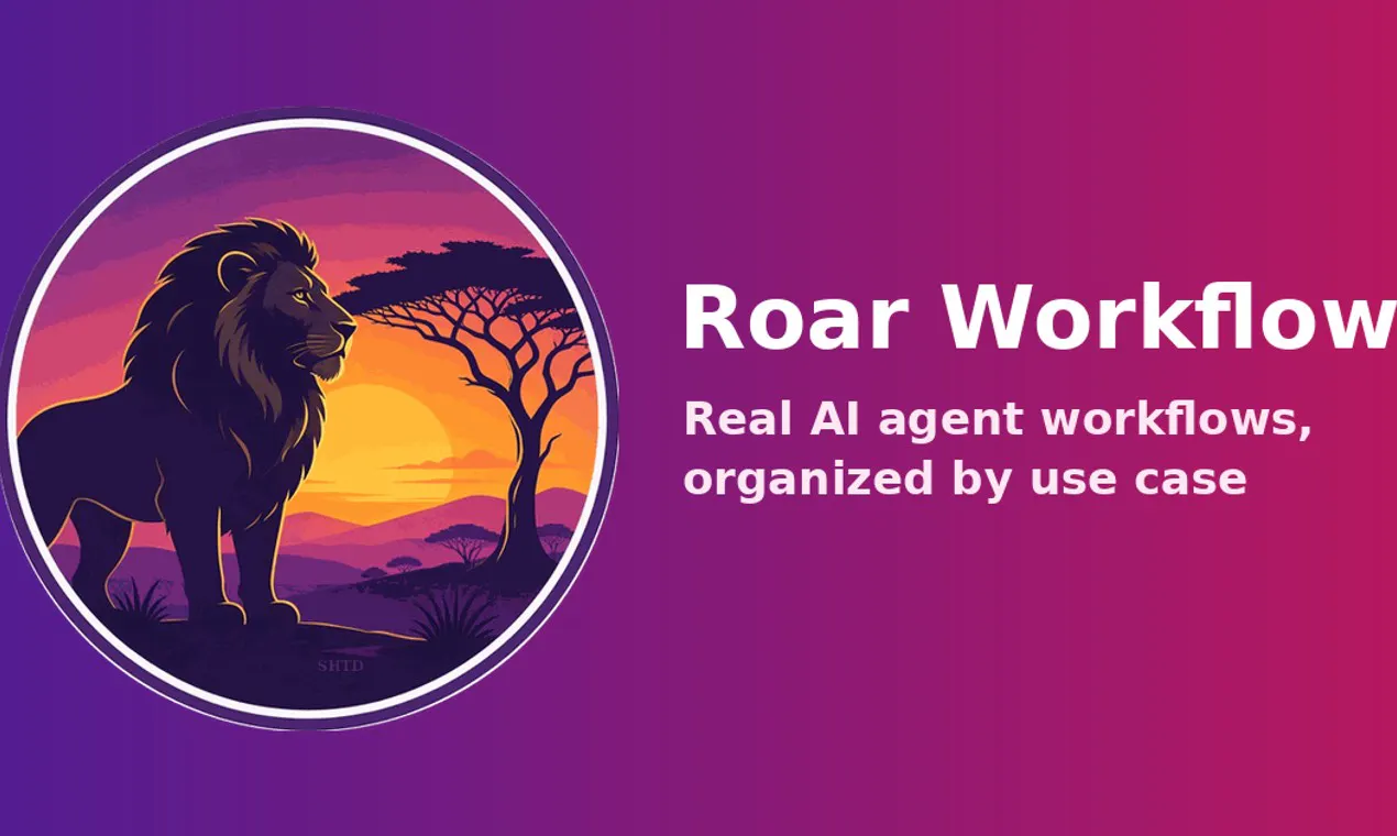 Roar Workflows gallery image