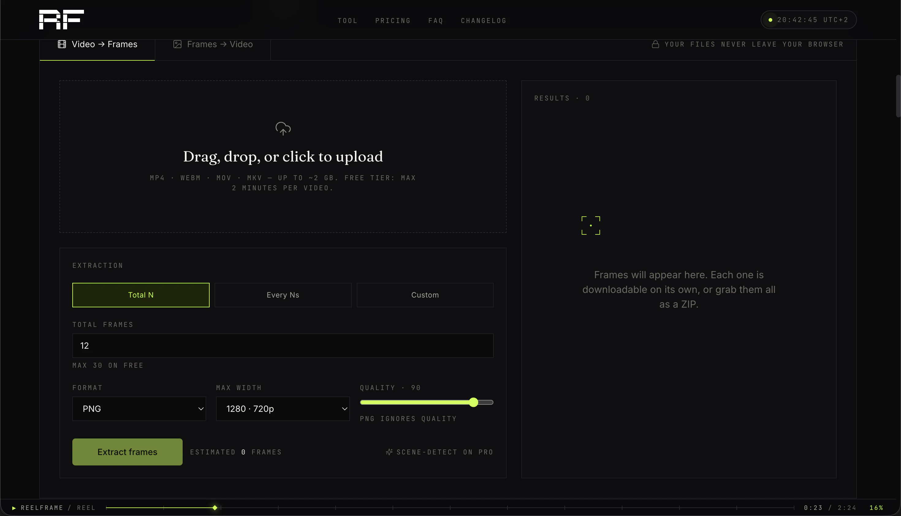 Reelframe screenshot 2