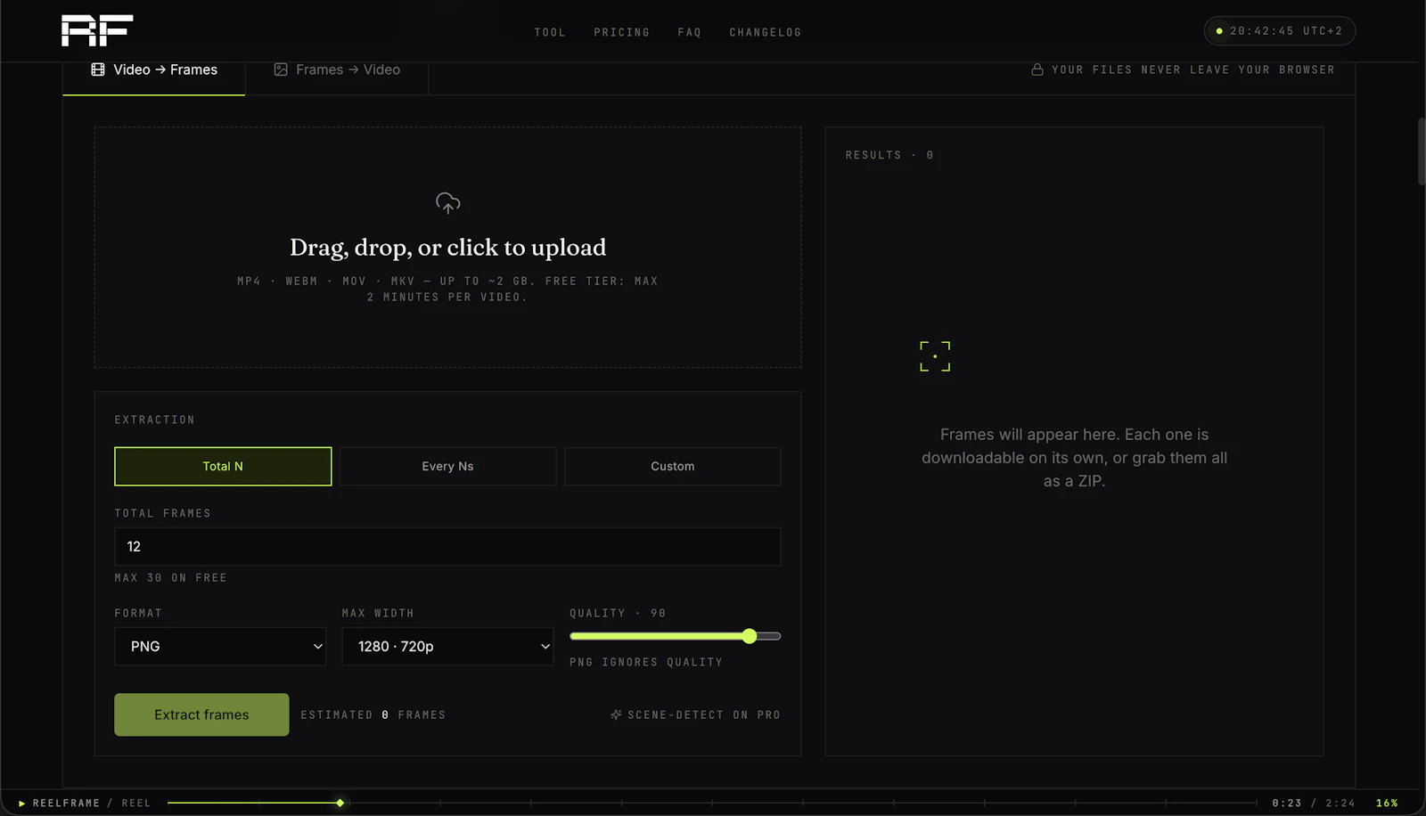 Reelframe screenshot 2