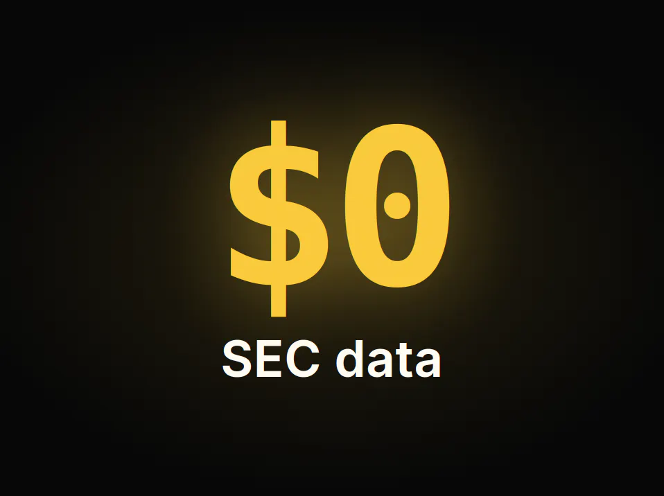 3spread brings you free SEC data