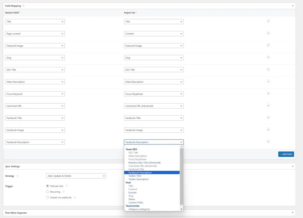 Notion WP Sync - Notion to WordPress gallery image