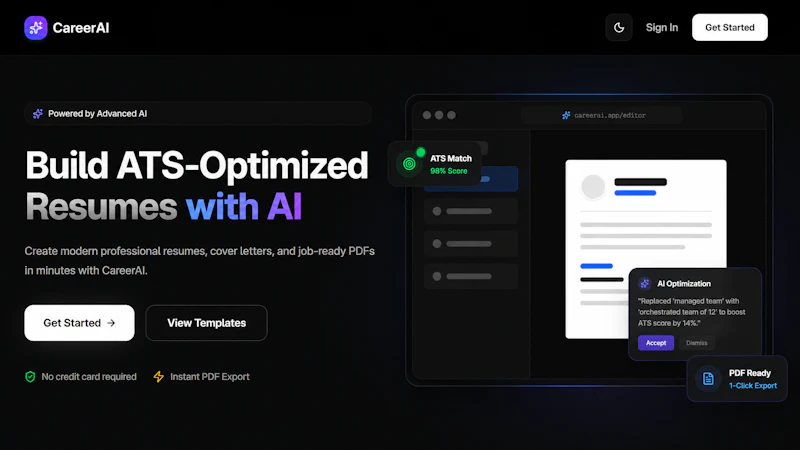 CareerAi screenshot 1
