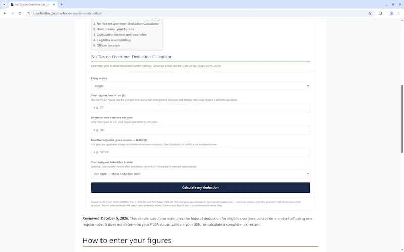 ClearFiledTax screenshot 1