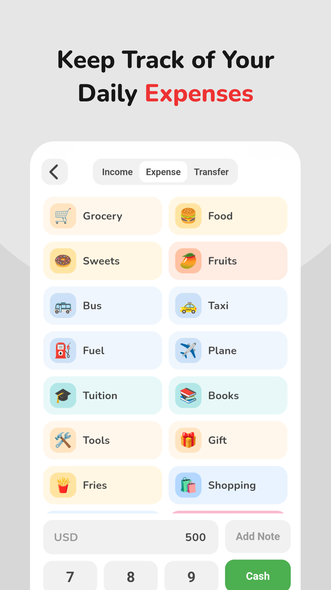 App di pianificatore di budget carino - App bella e facile da usare per le finanze di budget e monitoraggio media 3