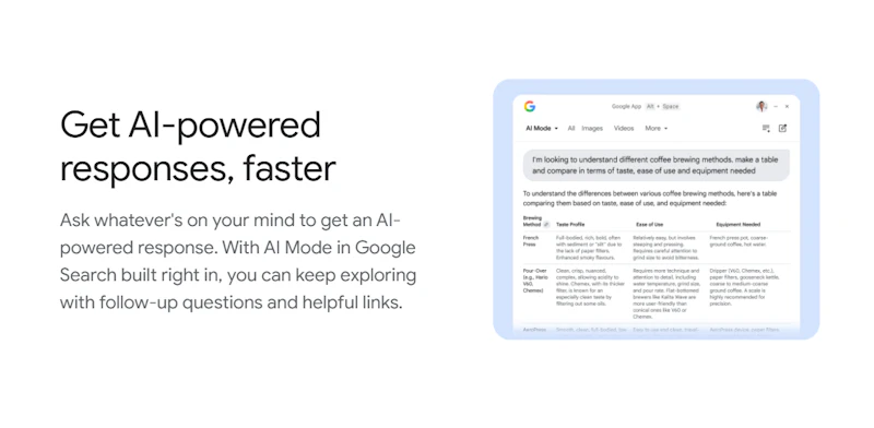 Google app for desktop screenshot 4
