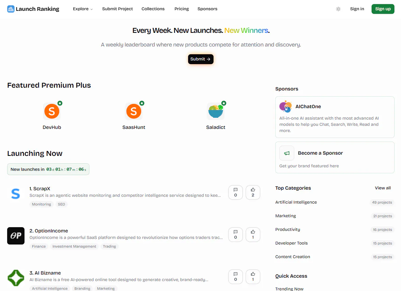Launch Ranking gallery image