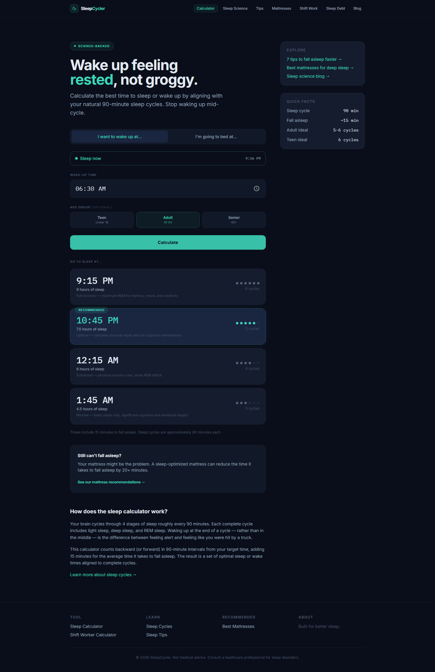 SleepCycler gallery image