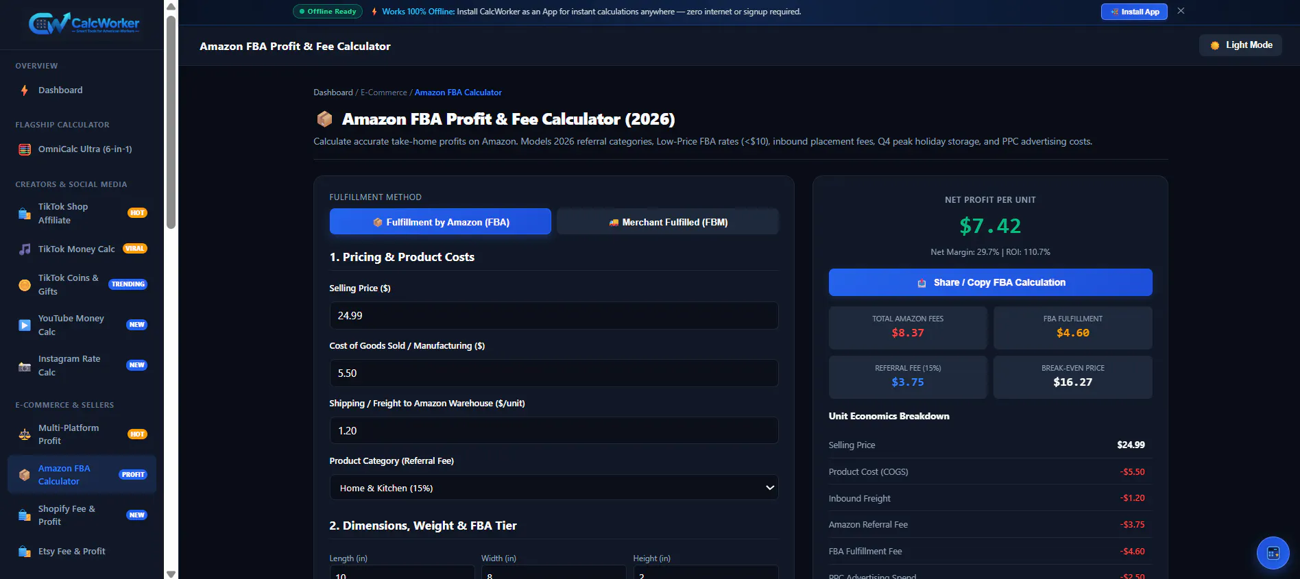 CalcWorker gallery image