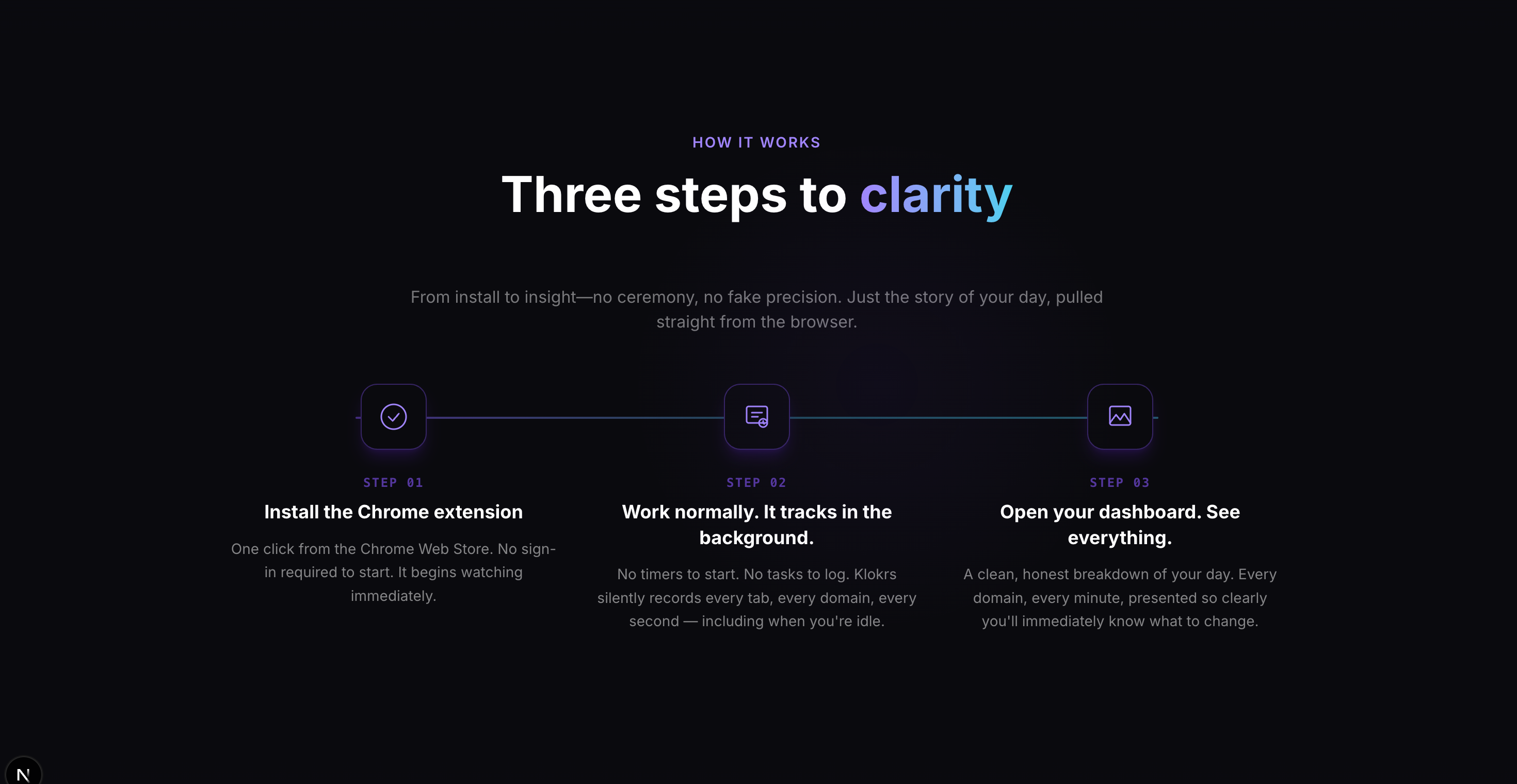 Klokrs — Tab Time Tracker for Engineers gallery image