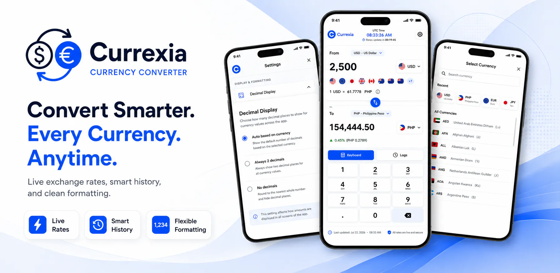 Currexia screenshot