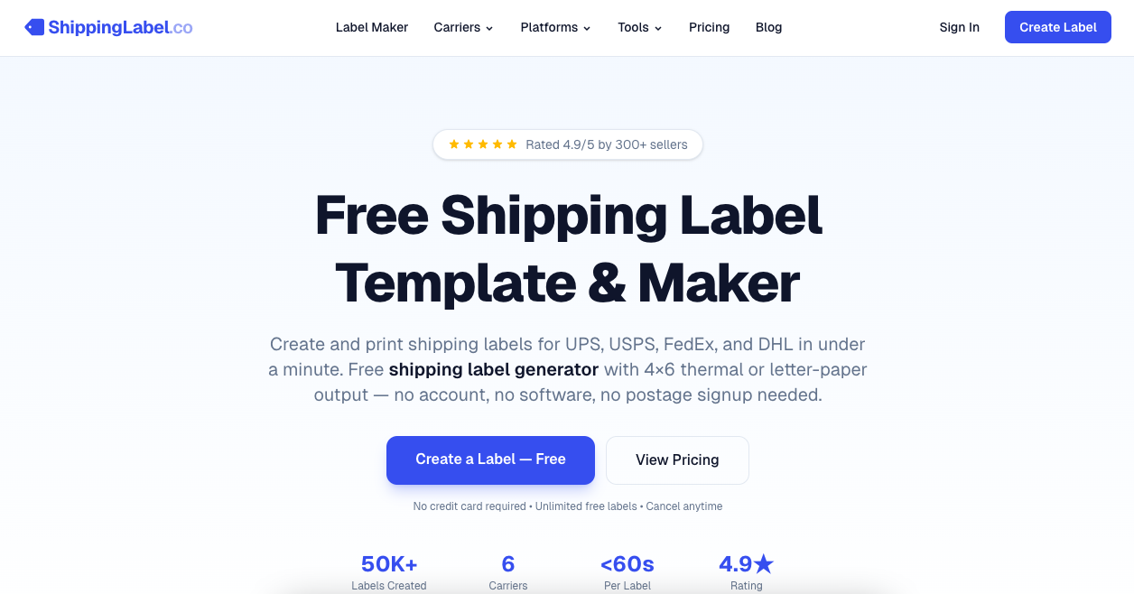 ShippingLabel gallery image