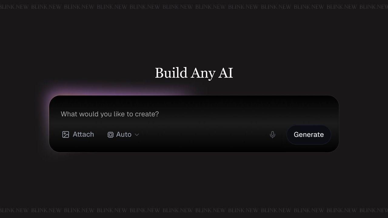 Blink Agent Builder gallery image
