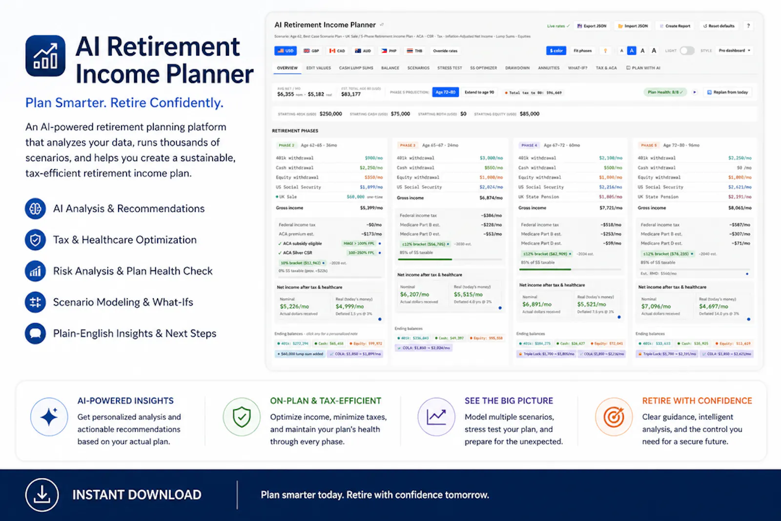 AI Retirement Income Planner screenshot 3