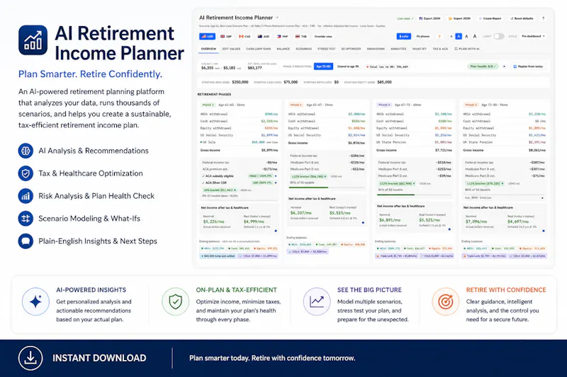 AI Retirement Income Planner screenshot 3