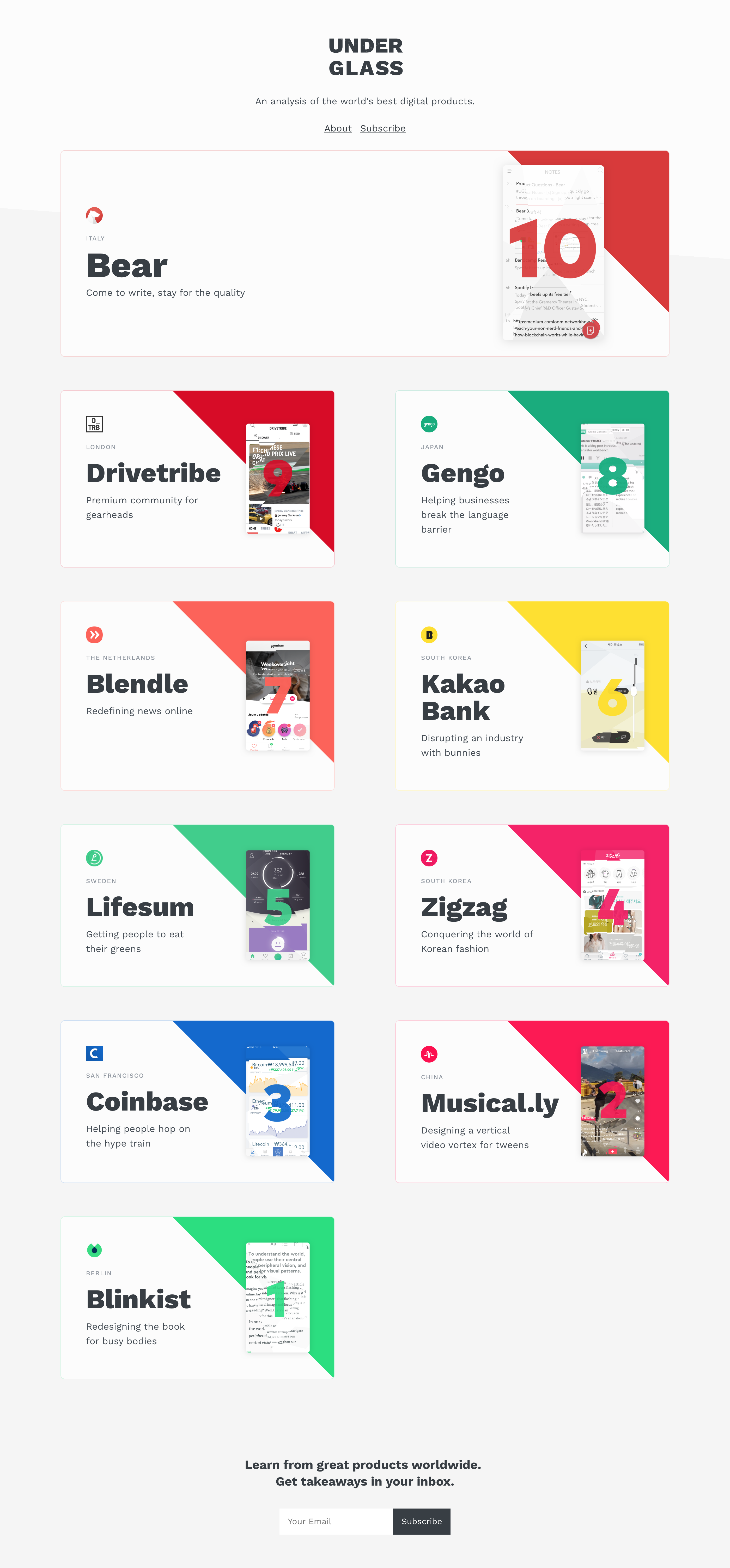 Under Glass gallery image