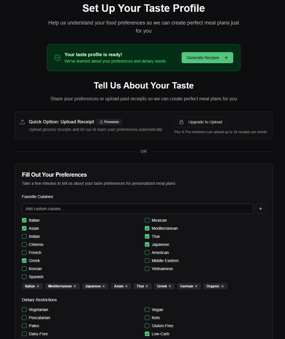 PlanMyMeal.ai gallery image