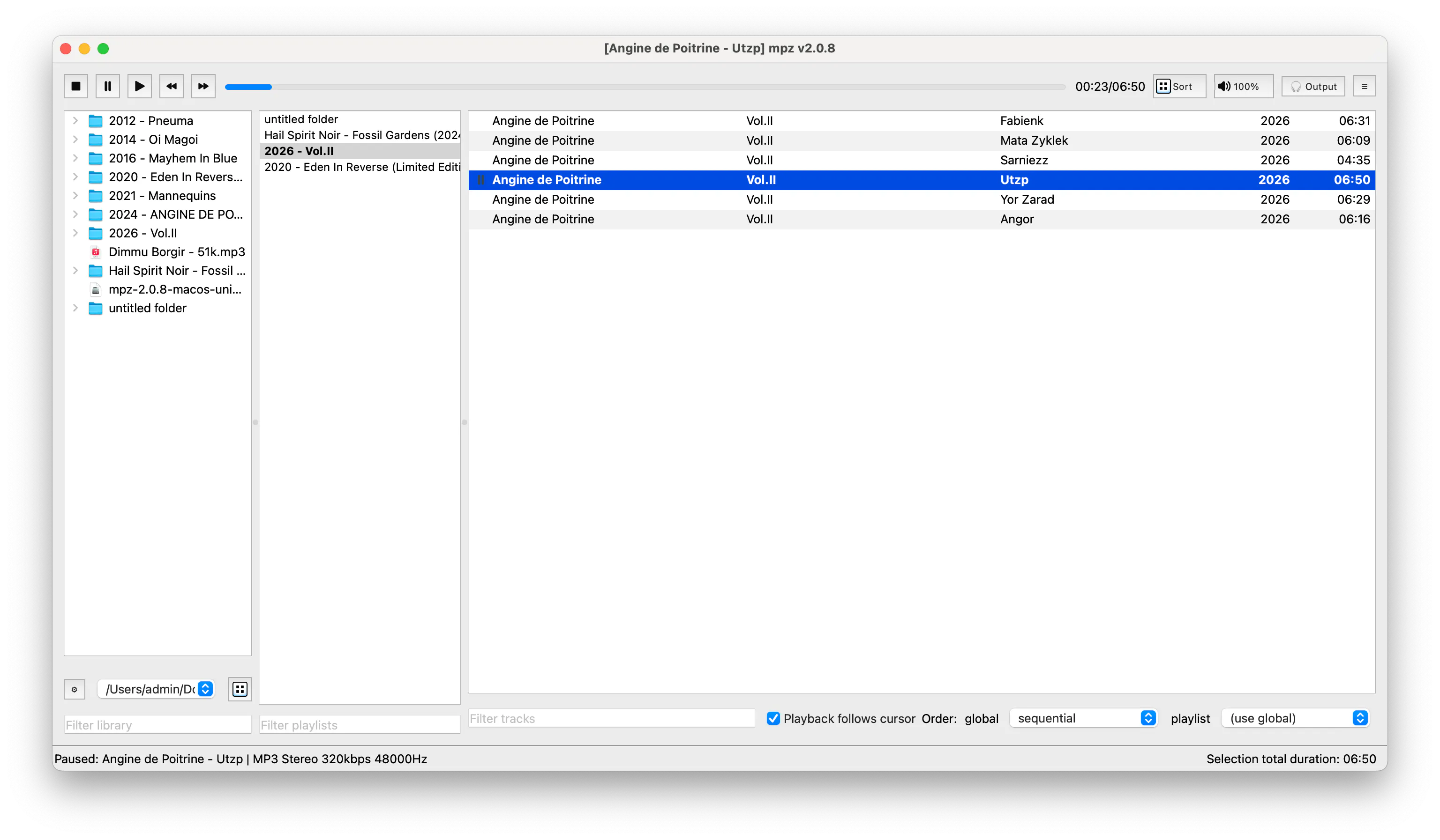 mpz - music player for local collections gallery image
