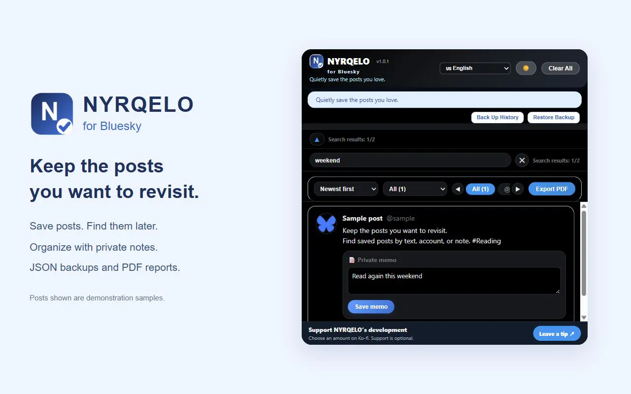 NYRQELO for Bluesky gallery image