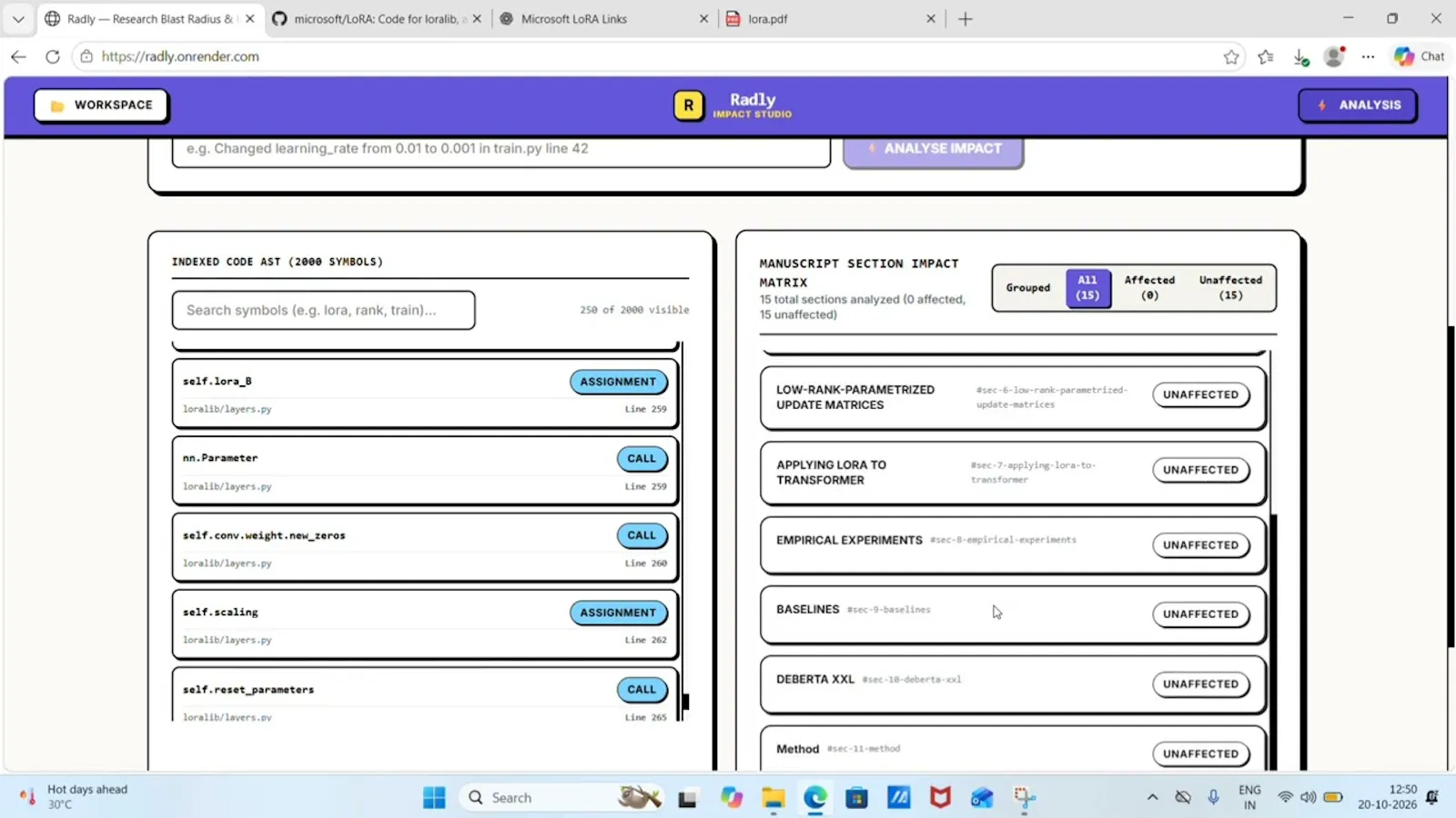 Radly screenshot 1 (video preview)