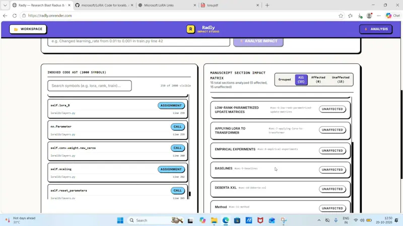 Radly screenshot 1 (video preview)
