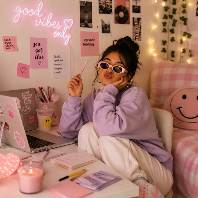 Browser Theme - Girl Boss screenshot 2