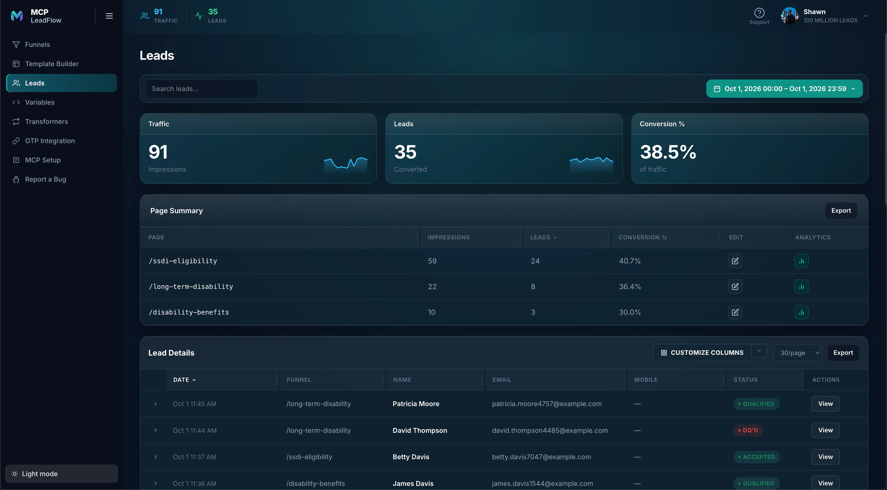 MCP LeadFlow gallery image