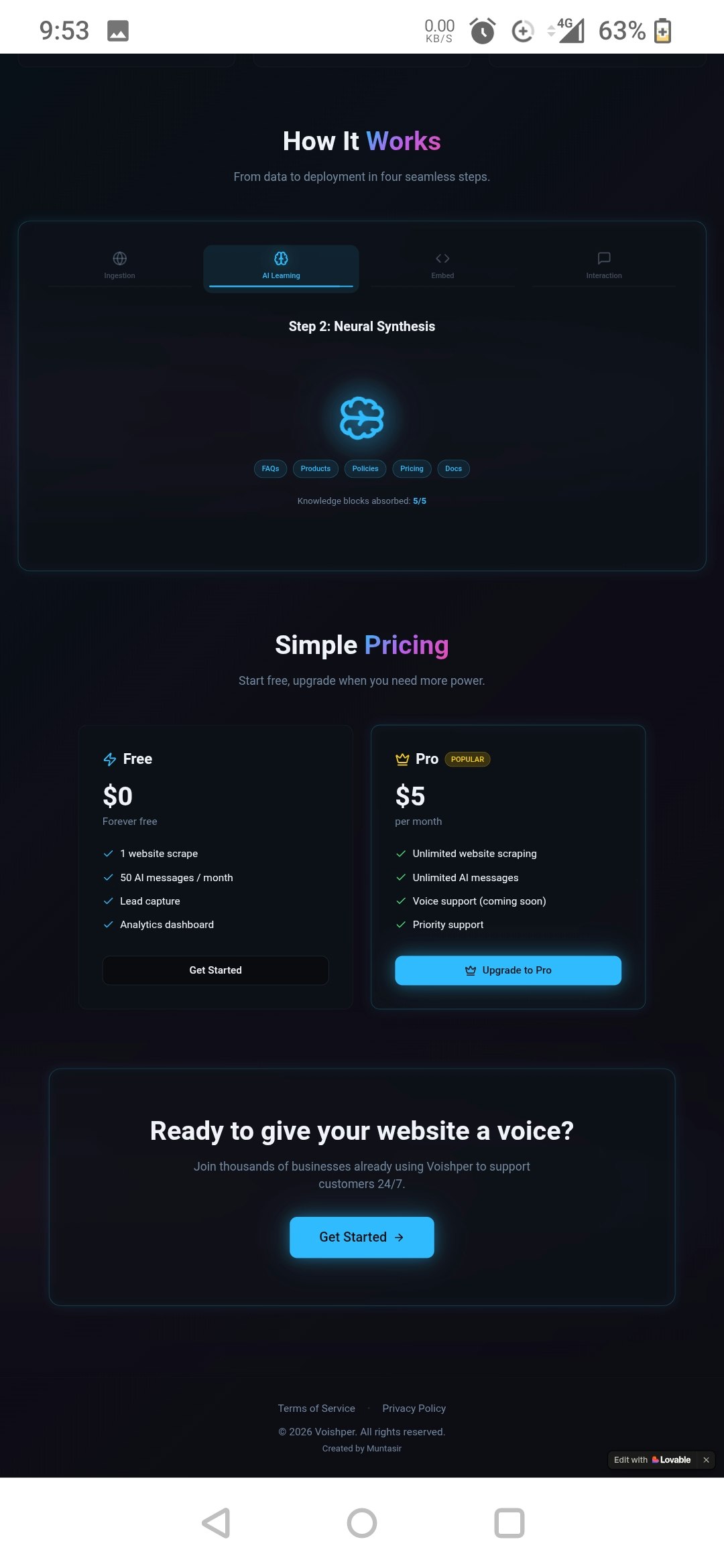 Voishper gallery image