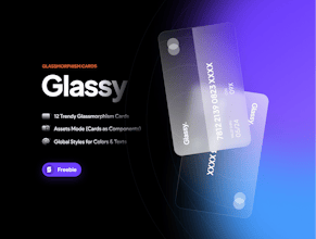 Glassy - Trendy Glassmorphism Cards gallery image