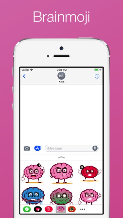 Brain emoji Stickers gallery image