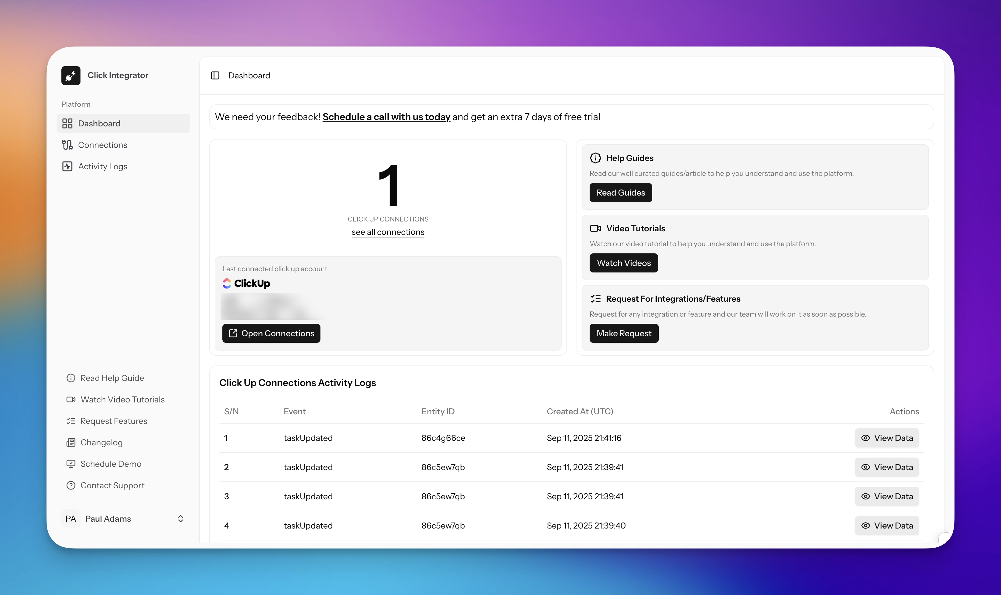 Fare clic su Integrator - La soluzione senza codice per collegare le app popolari per fare clic su media 3